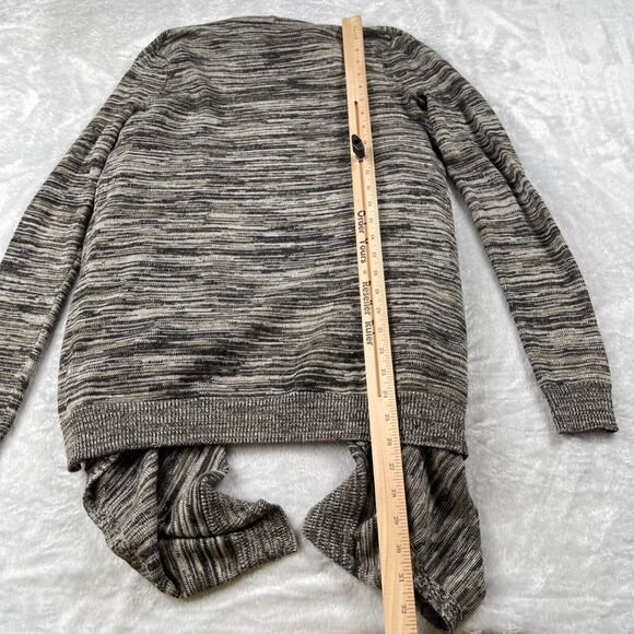 Moda International Cardigan Womens XS Cotton Cashmere Waterfall Open Front - Picture 9 of 11